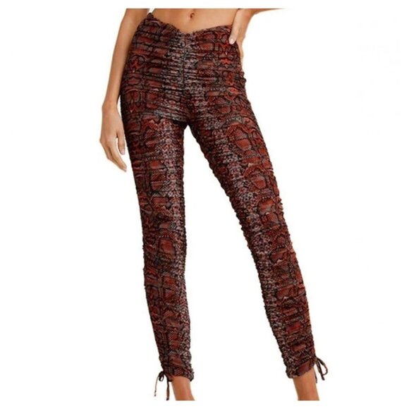 I.AM.GIA Pants - I.AM.GIA Colette Snake Ruched Pants